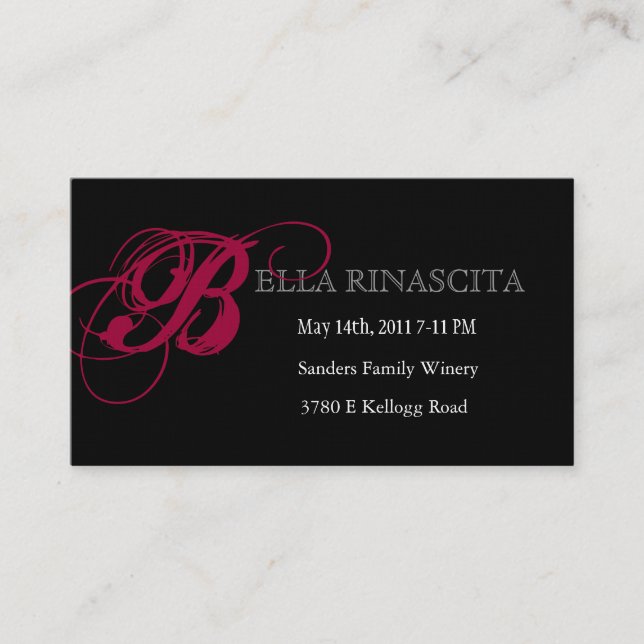 The Perfect Prom Ticket (Front)