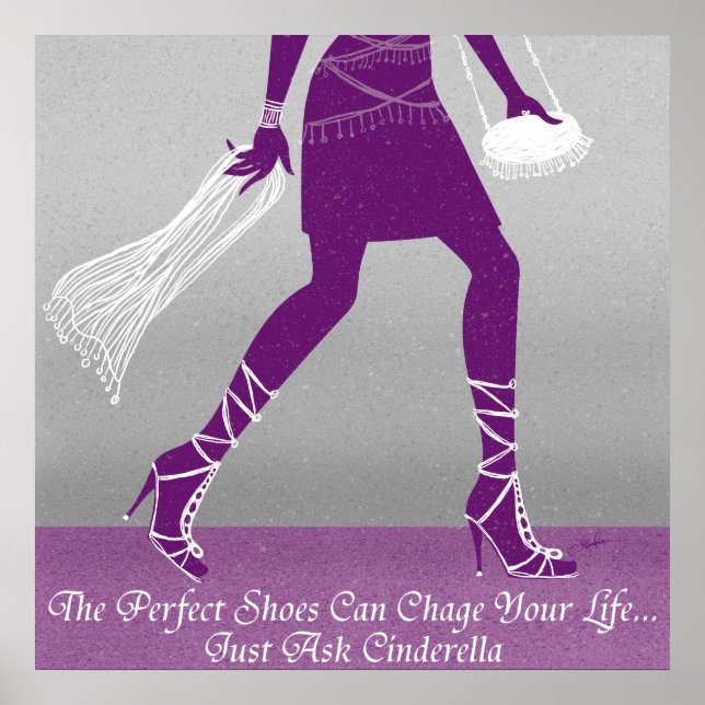 The Perfect Shoes - Modern Cinderella Fashion Poster (Front)