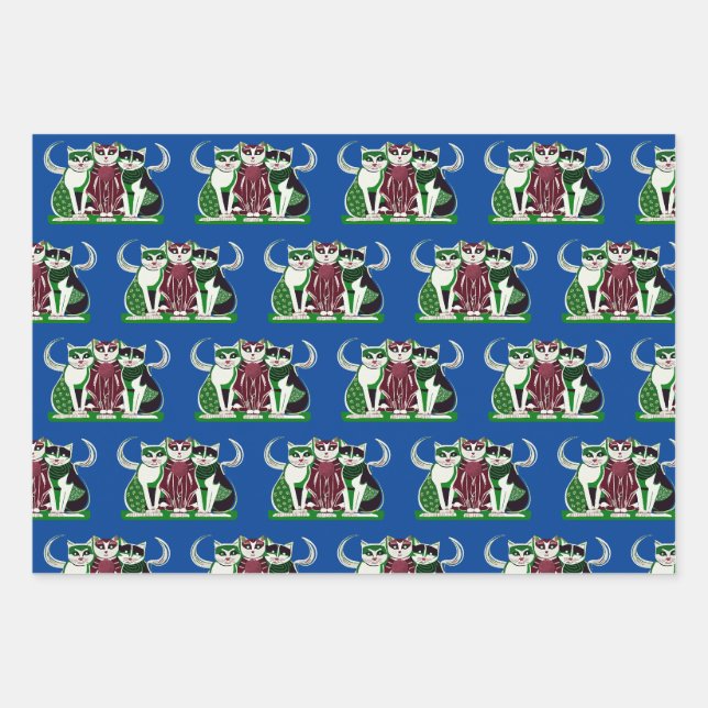 The perfect trio! wrapping paper sheet (Front)