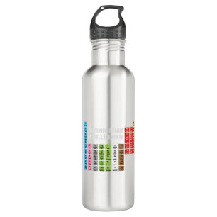 The Periodic Table of Spell Elements 710 Ml Water Bottle