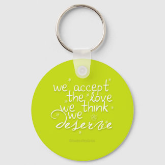 The Perks "Love" Keychain