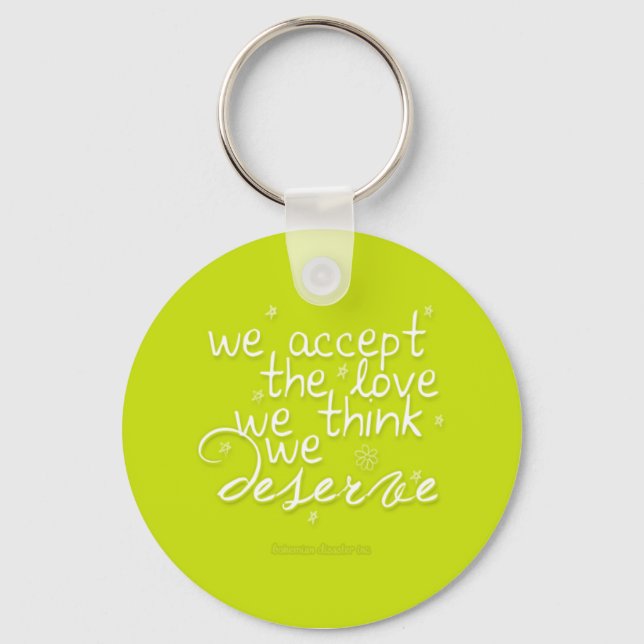 The Perks "Love" Keychain (Front)