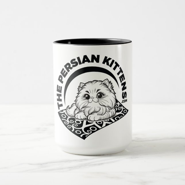 The Persian Kittens Logo Mug 1 (Center)
