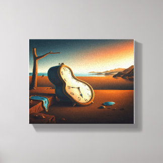The Persistence of the Moment Canvas Print