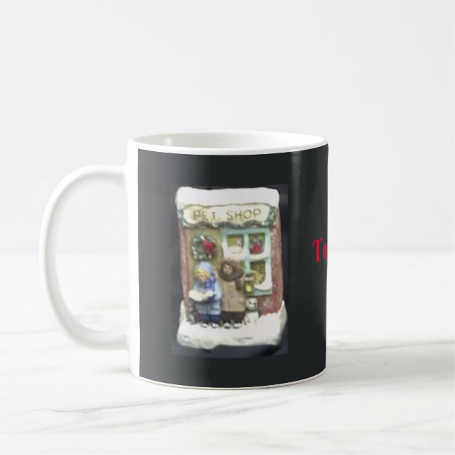 "THE PET SHOP" COFFEE MUG (Left)