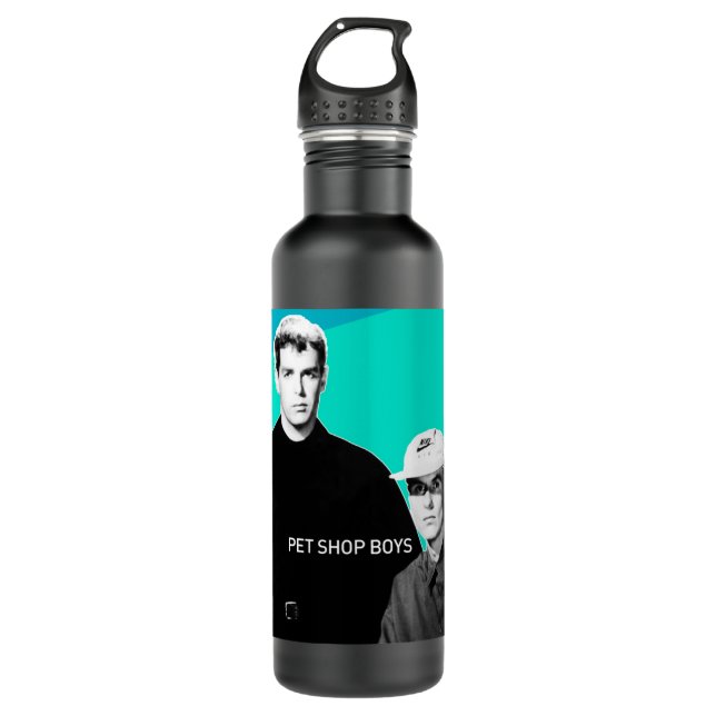 The Pet  Synth Music Band For Fan Pop Boys 710 Ml Water Bottle (Front)