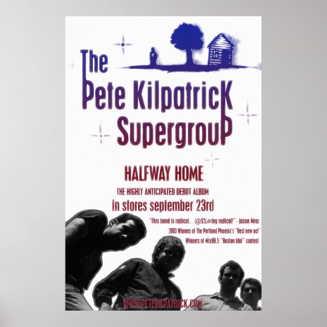 The Pete Kilpatrick Supergroup Poster (Front)
