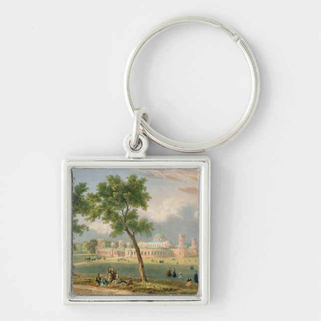 The Peter the Great Palace in Moscow Key Ring (Front)