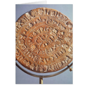 The Phaistos Disc, with unknown significance