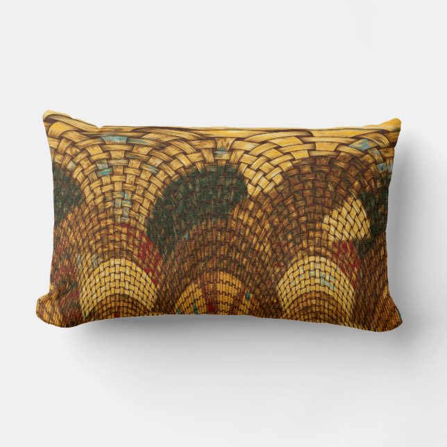 The Pharaoh's Basket Lumbar Cushion (Front)