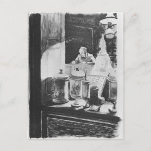 The Pharmacist Homais Postcard