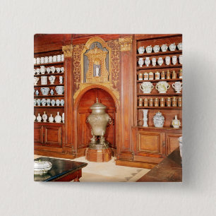 The pharmacy of the Saint-Jean Hospital 15 Cm Square Badge