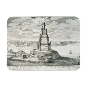 The Pharos of Alexandria, plate 9 from 'Entwurf ei Magnet