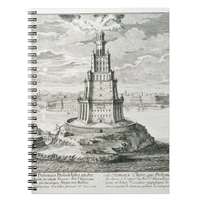 The Pharos of Alexandria, plate 9 from 'Entwurf ei Notebook (Front)