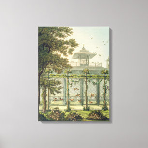 The Pheasantry, engraved by Joseph Constantine Sta Canvas Print