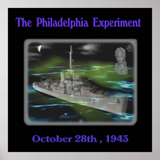 The Philadelphia Experiment Poster (Front)