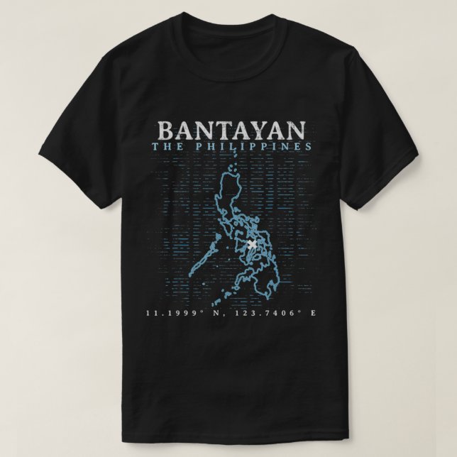 The Philippines Bantayan  T-Shirt (Design Front)
