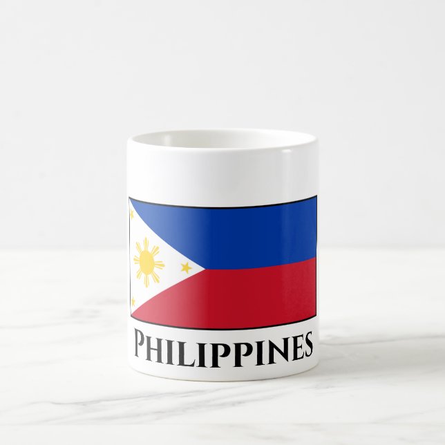 The Philippines Flag Coffee Mug (Center)