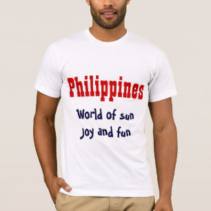 The Philippines slogan t-shirts