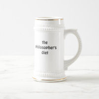 the philosopher's diet stein (left-hand)