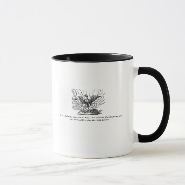 The Phoenix rising from his ashes Mug (Right)