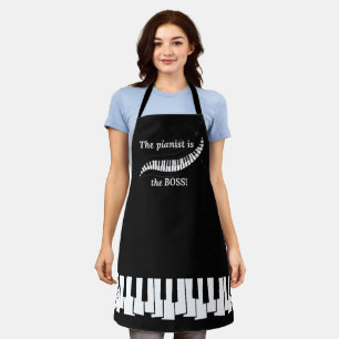 The pianist is the BOSS Apron