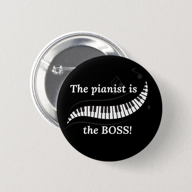 The pianist is the BOSS Button (Front & Back)