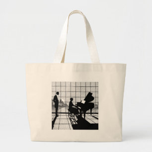 The Pianist Large Tote Bag