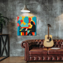 The Pianist - Original Oil Painting