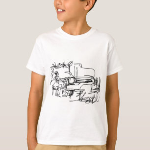 The Pianist - Piano Theme T-Shirt