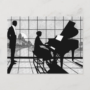 The Pianist Postcard