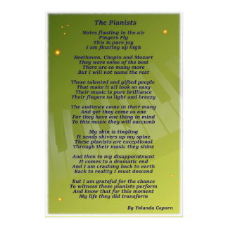 The Pianists Photo Enlargement Print
