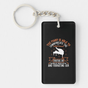 The Piano Is Able To Communicate Key Ring