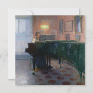 The Piano Player (Pianist) (Female Musician) Card