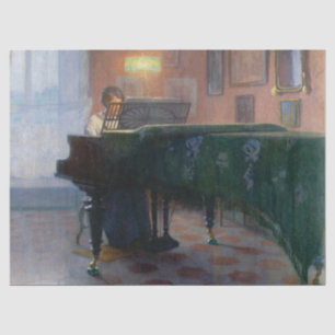 The Piano Player (Pianist) (Female Musician) Tissue Paper