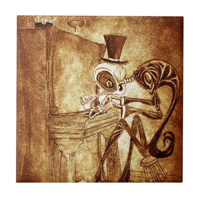 the piano player tile (Front)