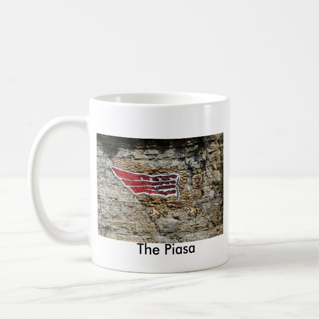 The Piasa Coffee Mug (Left)