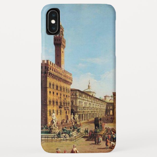 The Piazza della Signoria in Florence Case-Mate iPhone Case (Back)