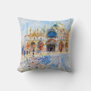 The Piazza San Marco, Renoir Cushion