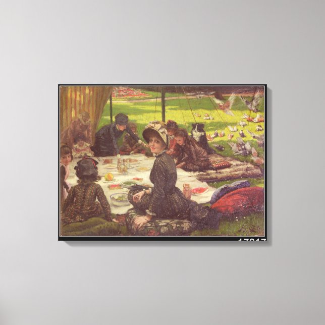 The Picnic , c.1881-2 Canvas Print (Front)
