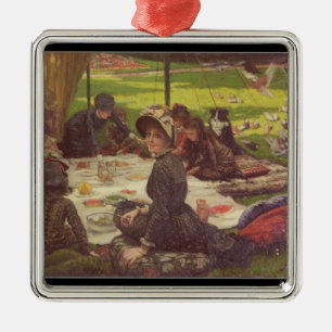 The Picnic , c.1881-2 Metal Tree Decoration