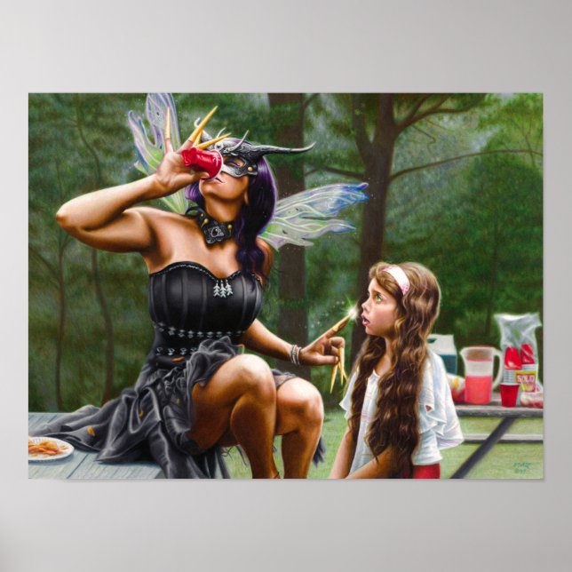 "The Picnic Crasher" Poster (Front)