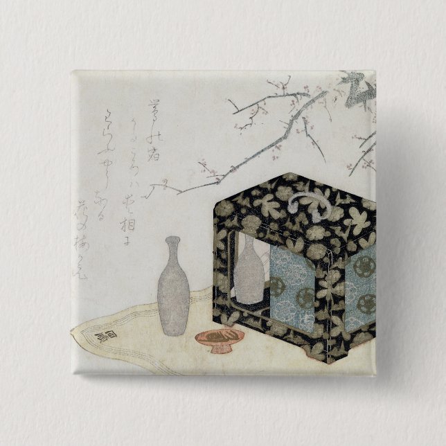 The Picnic Hamper 15 Cm Square Badge (Front)