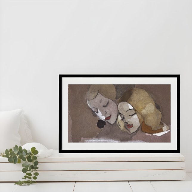 The Picture Book, Helene Schjerfbeck Modern Art Poster (Creator Uploaded)