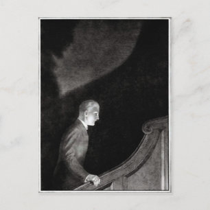 The Picture of Dorian Grey Vintage Illustration Postcard