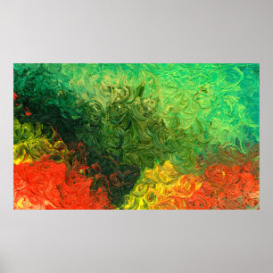 the picture painted in oil. background oil paintin poster