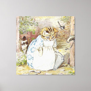 The Pie and the Patty Pan by Beatrix Potter Canvas Print