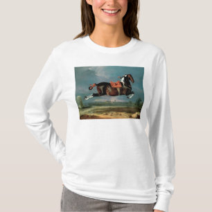 The piebald horse 'Cehero' rearing T-Shirt