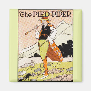 The Pied Piper Children's Nursery Magnet