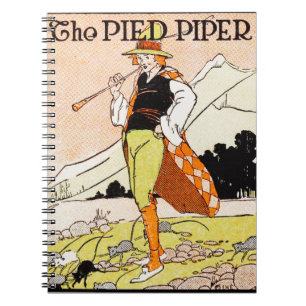 The Pied Piper Children's Nursery Spiral Notebook